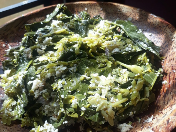 Langkah Mudah untuk Membuat Urap bunga pepaya(cicah bungong peutek)🥥 yang Bikin Ngiler