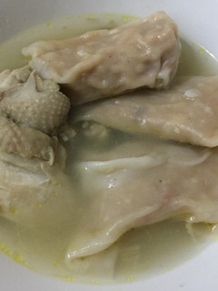 Foto resep Pangsit Kuah Isi Kentang Tahu (Menu Diet tanpa minyak goreng)