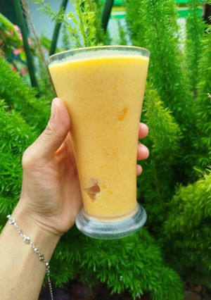 Hình của món Sinh tố xoài sữa chua.