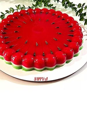 عکسی از دستور ژله هندوانه