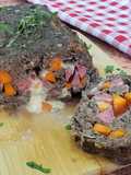 Rocambole de Carne Moída Recheado
