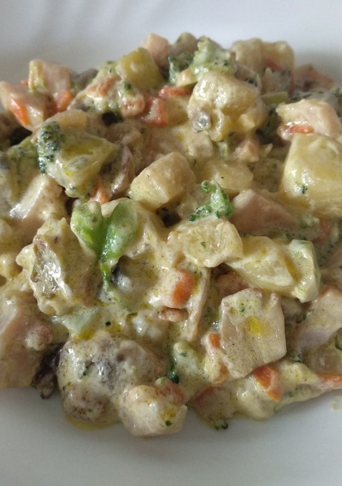 Una foto de Revuelto de verduras (Receta de mi hija Nerea)