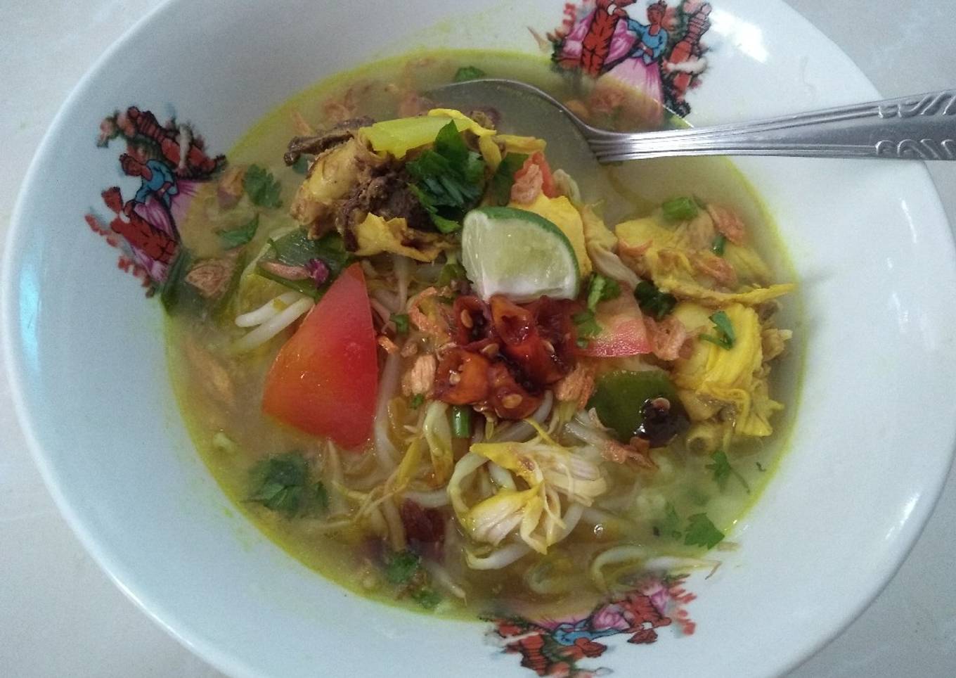 4. Soto ala warung