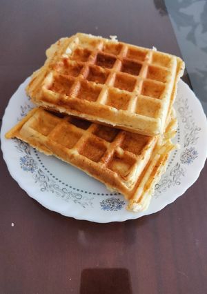 صورة لوصفة وافل محشي جبنه