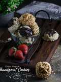 Choco Peanut Thumbprint Cookies Gluten Free