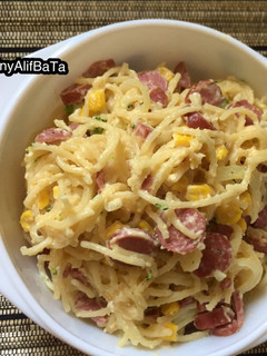 Foto resep Spagetti Carbonara #Pr_Pasta