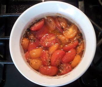 Latest Recipe Roasted tomatoes and goat cheese Very Delicious