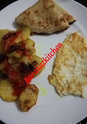 A picture of Sautéed potatoes.