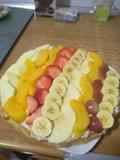 Una foto de Tarta de Fruta Variada