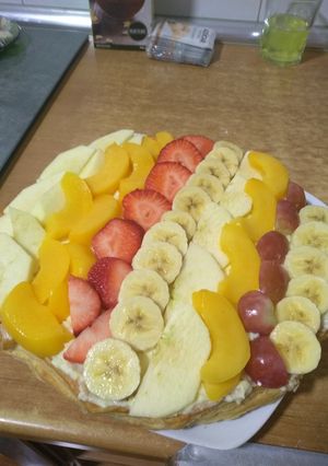 Una foto de Tarta de Fruta Variada