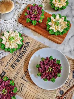 Foto resep Poinsettia Butter Cup Cake