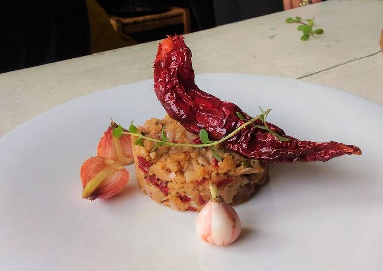 How to Make Veloce Tortino di Lampascioni e Peperoni Cruschi