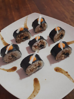 Foto resep Chicken Teriyaki Sushi