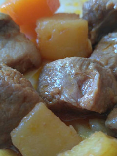 Una foto de Carne en salsa