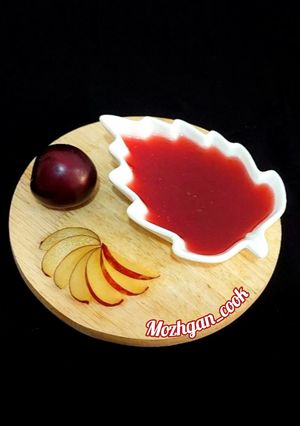 عکسی از دستور مارمالاد آلو قرمز 😋😍