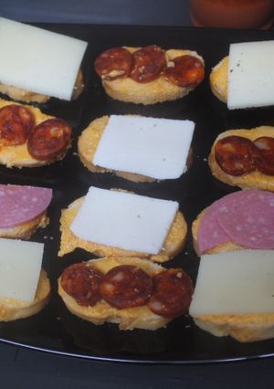 Foto principal de Rebanadas con embutido