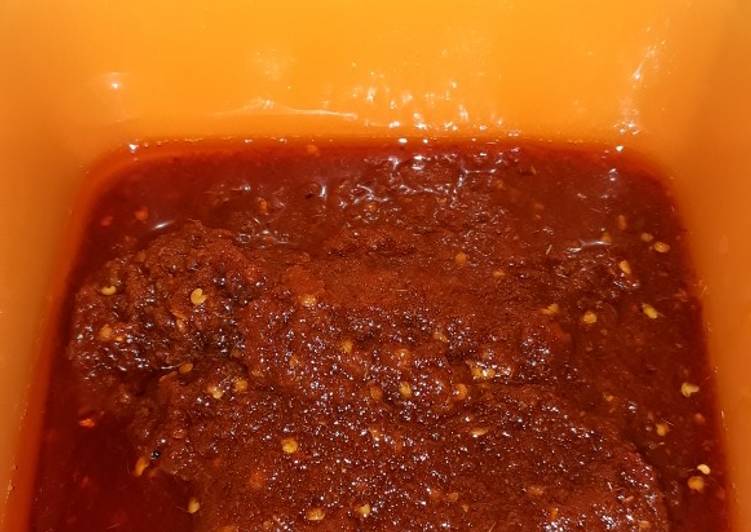 Resep Sambal rempah pedas🌶🌶 yang merasakan kenyamanan