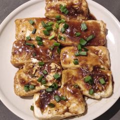 Tofu with Oyster Sauce A picture of Tofu with Oyster Sauce.