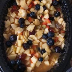 A picture of Fruit chaat.