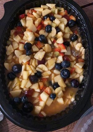 A picture of Fruit chaat.