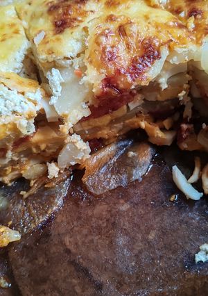Szaftos rakott krumpli🤤 recept fotója