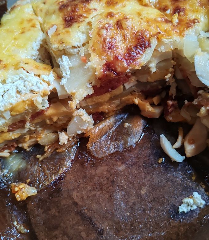 Szaftos rakott krumpli🤤 recept fotója