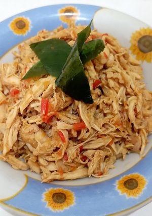 Foto resep Ayam Suwir Pedas Manis