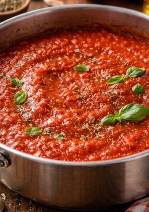 Una foto de Salsa de Tomate para Pizza