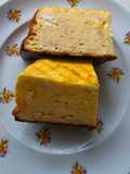 Banános sajttorta