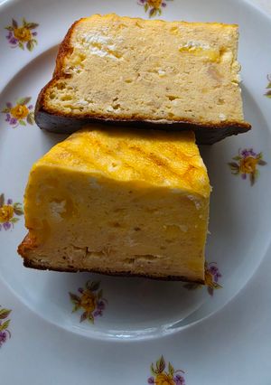 Banános sajttorta recept fotója