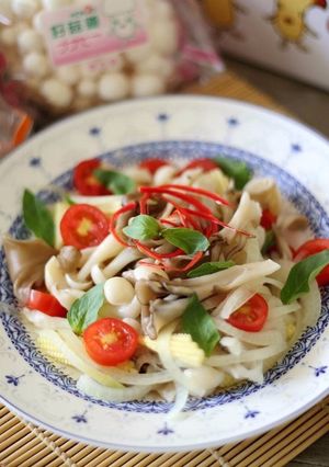五味鮮菇 的食譜成品照片