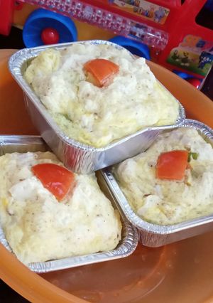 Foto resep Simply steamed tofu with cheese MPASI 9m+