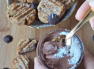 Une photo de Crème Chocolat 🍫 et Biscuits