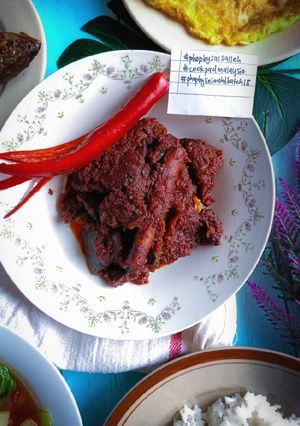 Gambar Paru dan Hati Masak Sambal Berempah #phopbylinimohd #batch18