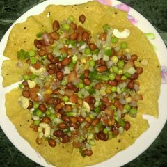 A picture of Papad masala.