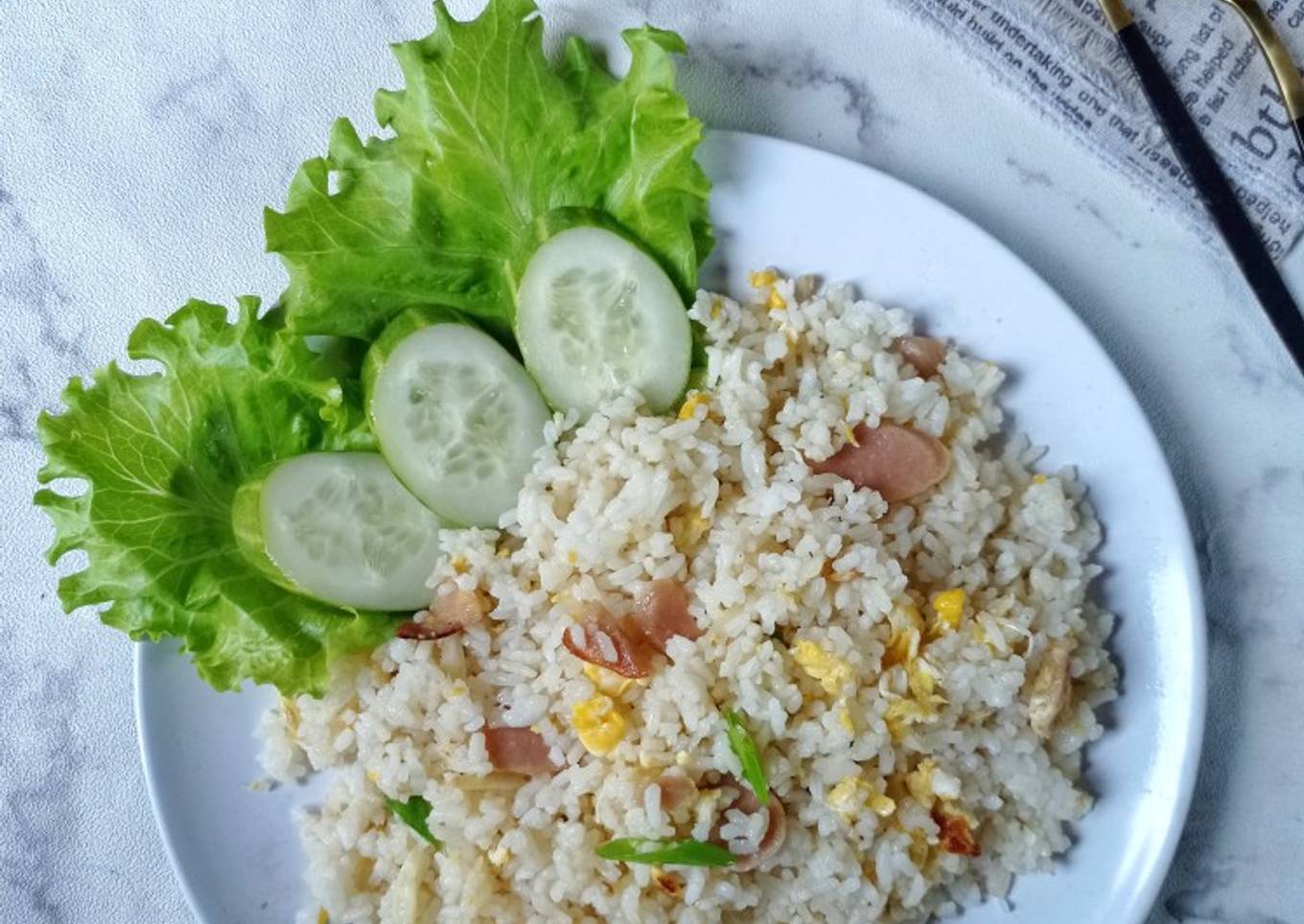 Nasi goreng ala resto