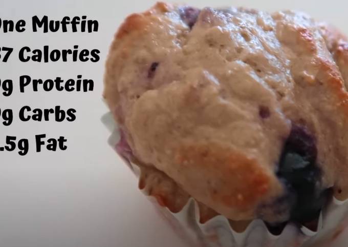 Simple Way to Make Super Quick Homemade Anabolic Blueberry Muffins