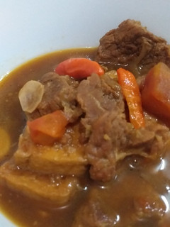 Foto resep Semur daging tahu