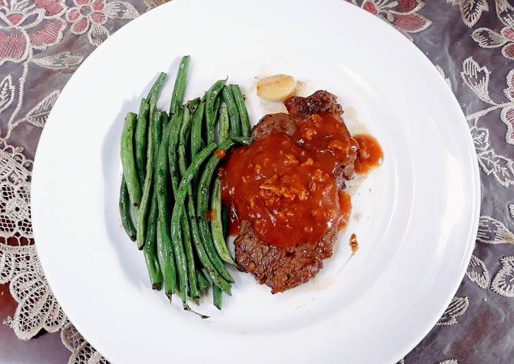 Langkah Mudah untuk mengolah Steak rumahan maknyus🥰 Lezat