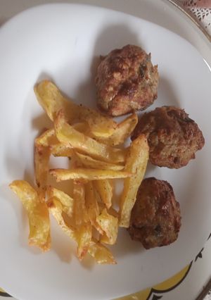 Φωτογραφία της συνταγής Κεφτεδάκια low carb στη φριτέζα αέρος