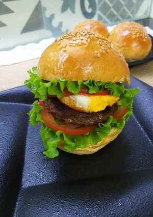 Hình của món Hamburger.