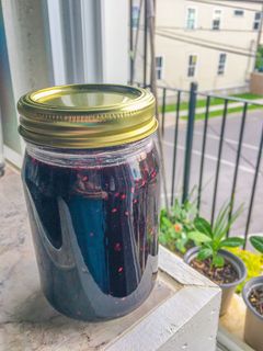 A picture of Mulberry Jam.