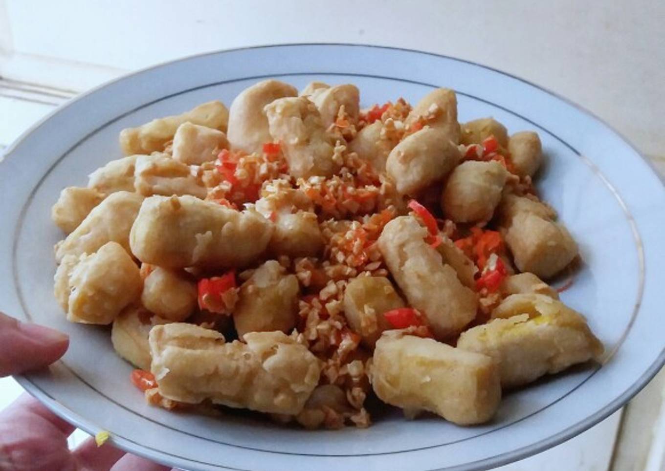 Tahu Cabai Garam / Tofu With Spicy Garlic and Chilli