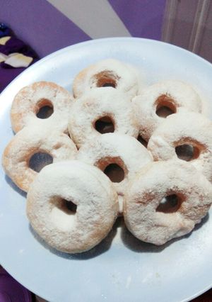 Foto resep Donat 4bahan tanpa telur