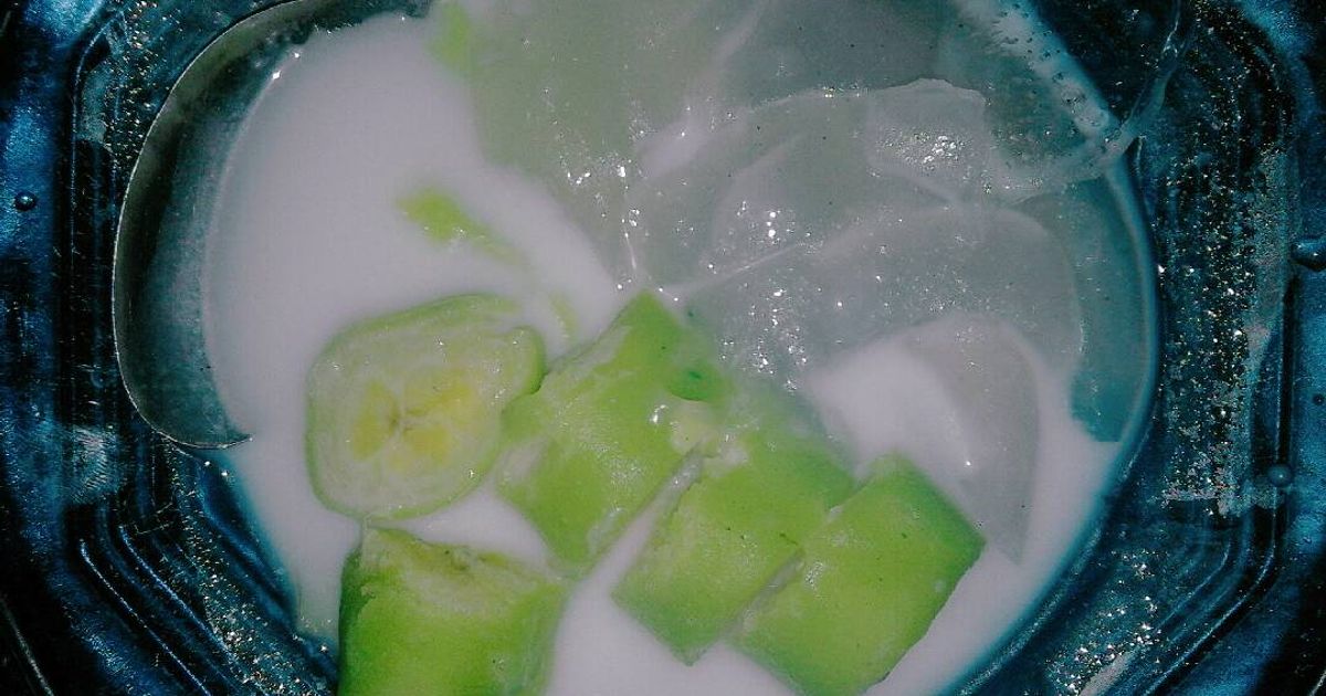 Es Pisang Ijo (Simple Cook) (Menu Buka Puasa)