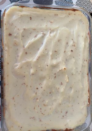 Una foto de Judías con carne picada y puré de patata al horno