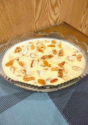 A picture of Basundi (Creamy and Flavorful Milk Dessert).