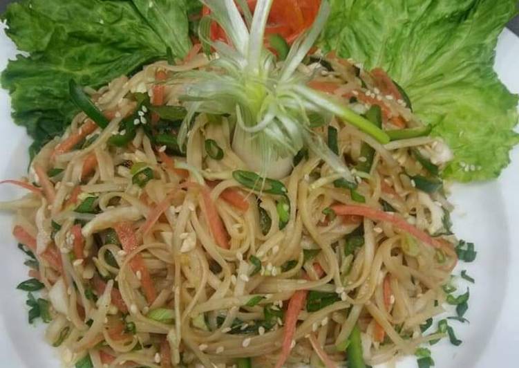 Simple Way to Make Homemade Chow mein