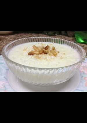 صورة لوصفة ارز باللبن