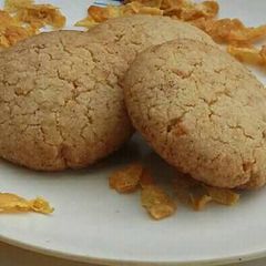 A picture of Cornflakes cookies.
